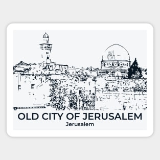 Old City of Jerusalem - Jerusalem Magnet